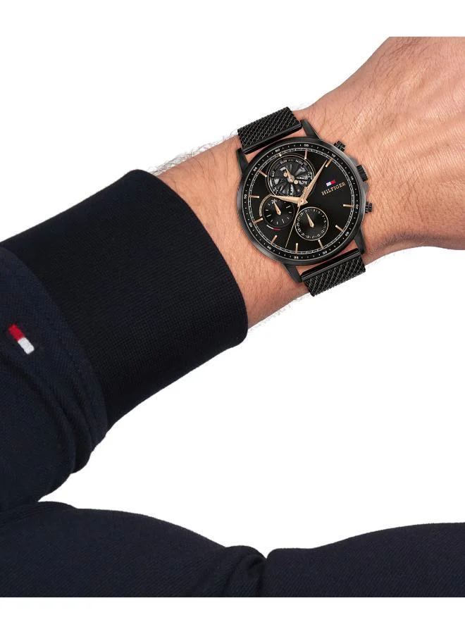 TOMMY HILFIGER  Analogue Multifunction Watch with Steel Bracelet for Men | Best Price UAE